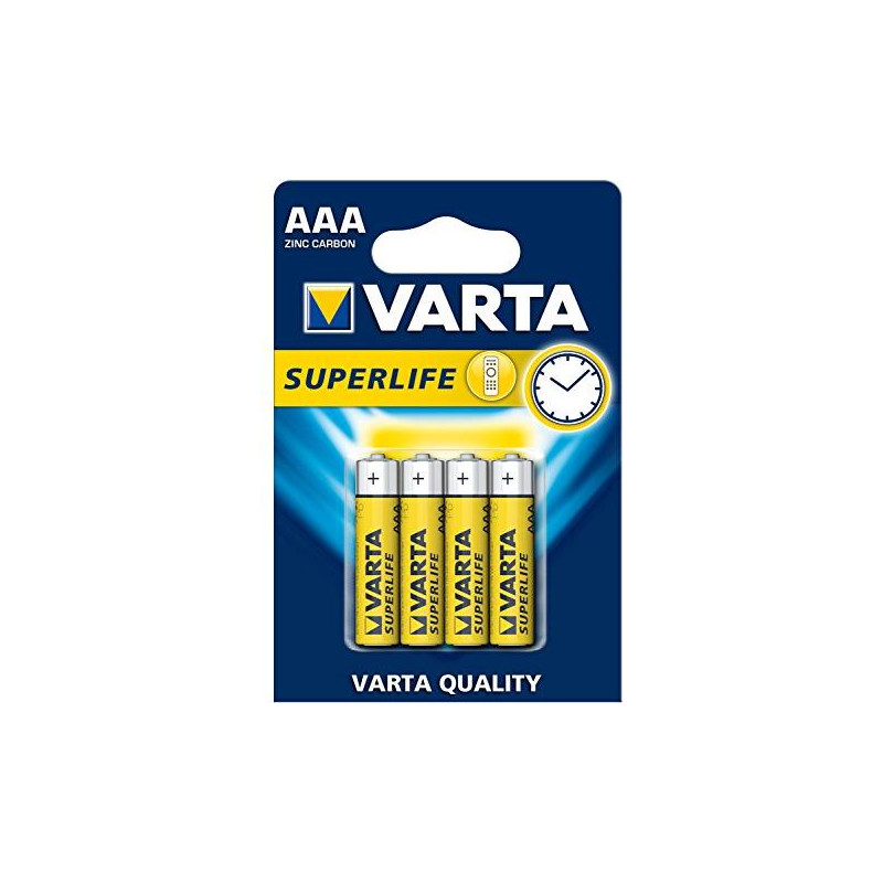 Varta Longlife Micro AAA, 4er-Pack